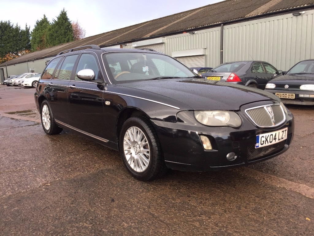 2004 ROVER 75 CONNOISSEUR ESTATE BLACK AUTO DIESEL