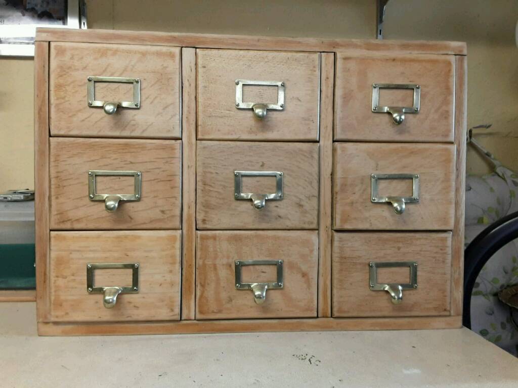 Index card cabinet in Kirkcaldy Fife Gumtree