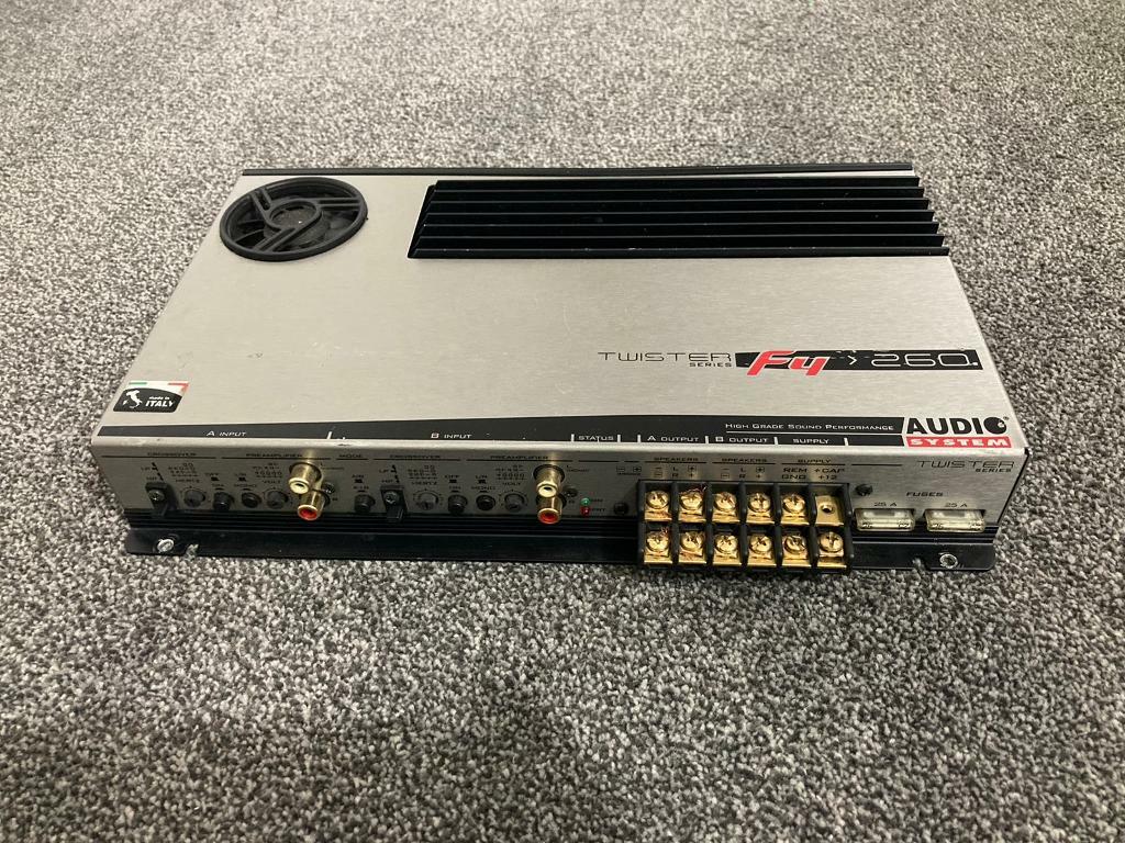 Rare Audio System Twister F4260 amplifier in Middleton, Manchester