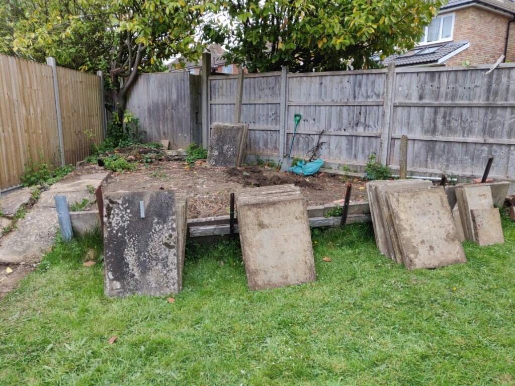 Garden Patio Slabs Large Concrete Flags | in Oadby, Leicestershire