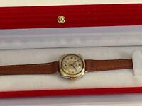1950’s Swiss mechanical move gold filled ladies watch in working order & keeps time