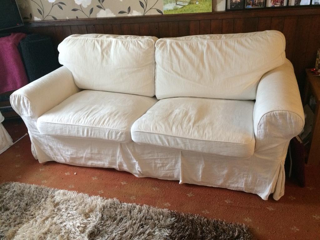 palm sofa bed in cream