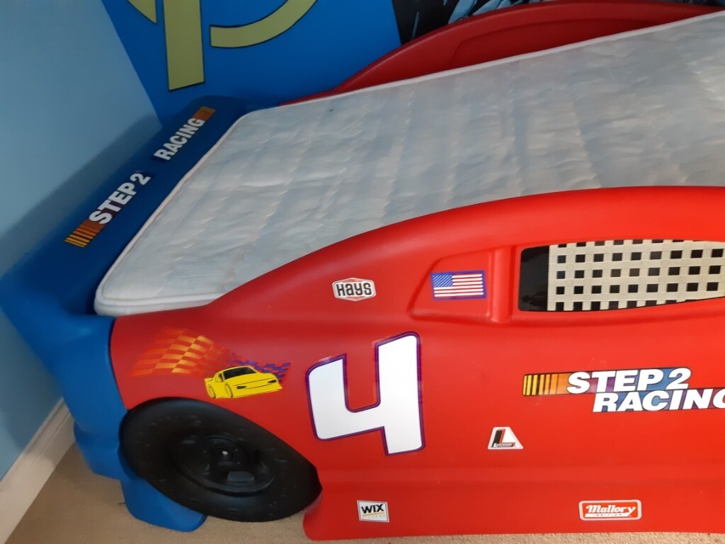 Little tikes step 2 racing car single bed in Nairn, Highland Gumtree