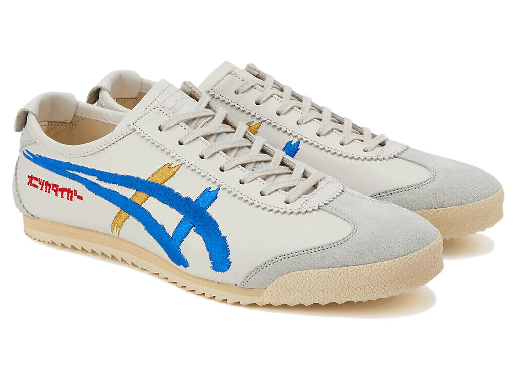 Pre-owned Onitsuka Tiger Mexico 66 Deluxe Nippon Made 1181a119 101 White Directoire Blue