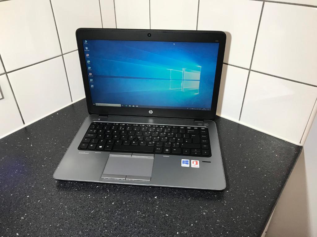 HP AMD A10 Quad Core Windows 10 Laptop Ultrabook 8Gb RAM 128Gb SSD 14 ...