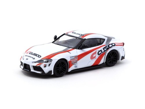 1:64 Toyota GR Supra A90 -- CUSCO -- Tarmac Works x Kyosho