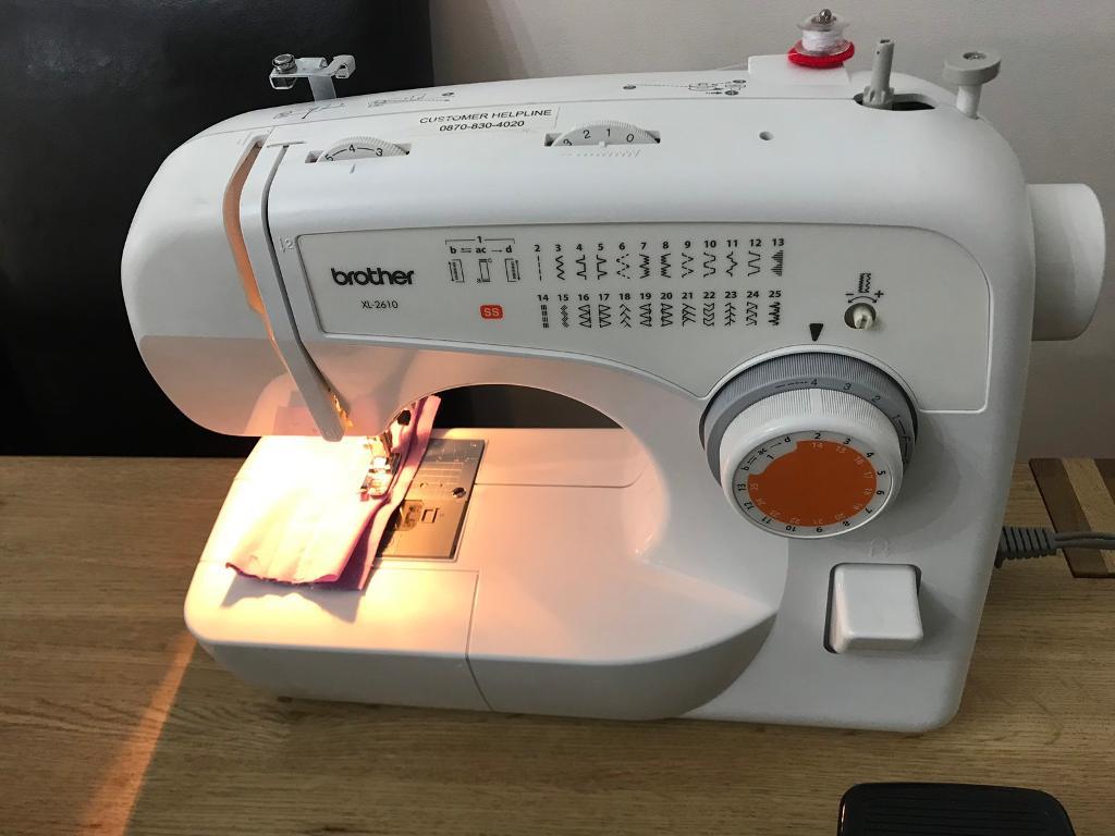 Brother XL-2610 Free-Arm Sewing Machine with 59 Built- In stitches | in