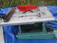 Kity saw 617 with Working Original Motor and Box of 28 Blades etc (SOME NEW)