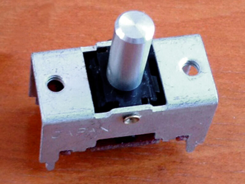 Alco DP3T toggle/slide switch CST-023N as used in Tandberg, other audio gear