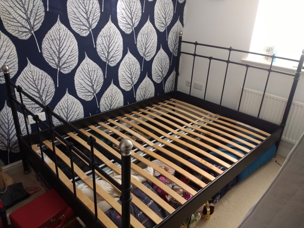 IKEA Metal Bed Frame in Witney, Oxfordshire Gumtree