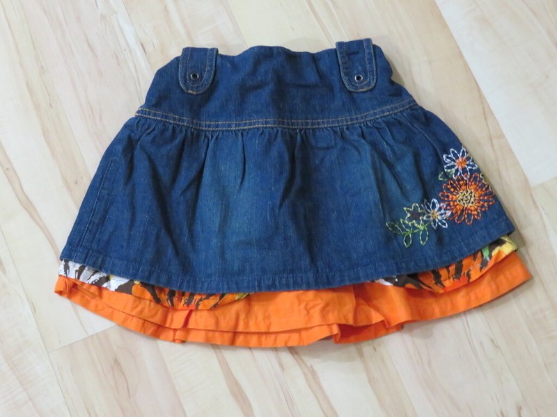Neuf Bebe Fille S Koala Kids Bleu Jean Jupe W Orange Bordure 36 Mois 3t 3 Bebe Ebay