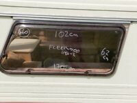 Fleetwood caravan side window 