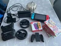 nintendo switch, games and accessories