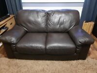 Used 2 seater leather sofa 