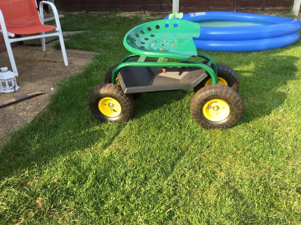 Wheeled garden cart with seat in Erdington, West Midlands Gumtree