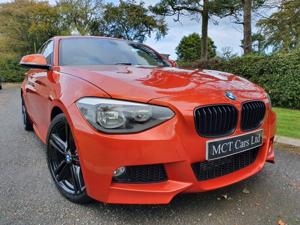 2012 BMW 1 Series 120d M Sport 5dr Auto VALENCIA ORANGE!! 184BHP