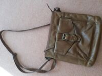 Leather M&S collection cross body bag.