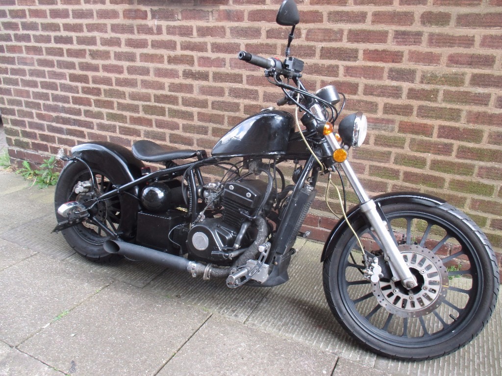 AJS 125cc hardtail chopper bobber style bike 2014 | in ...