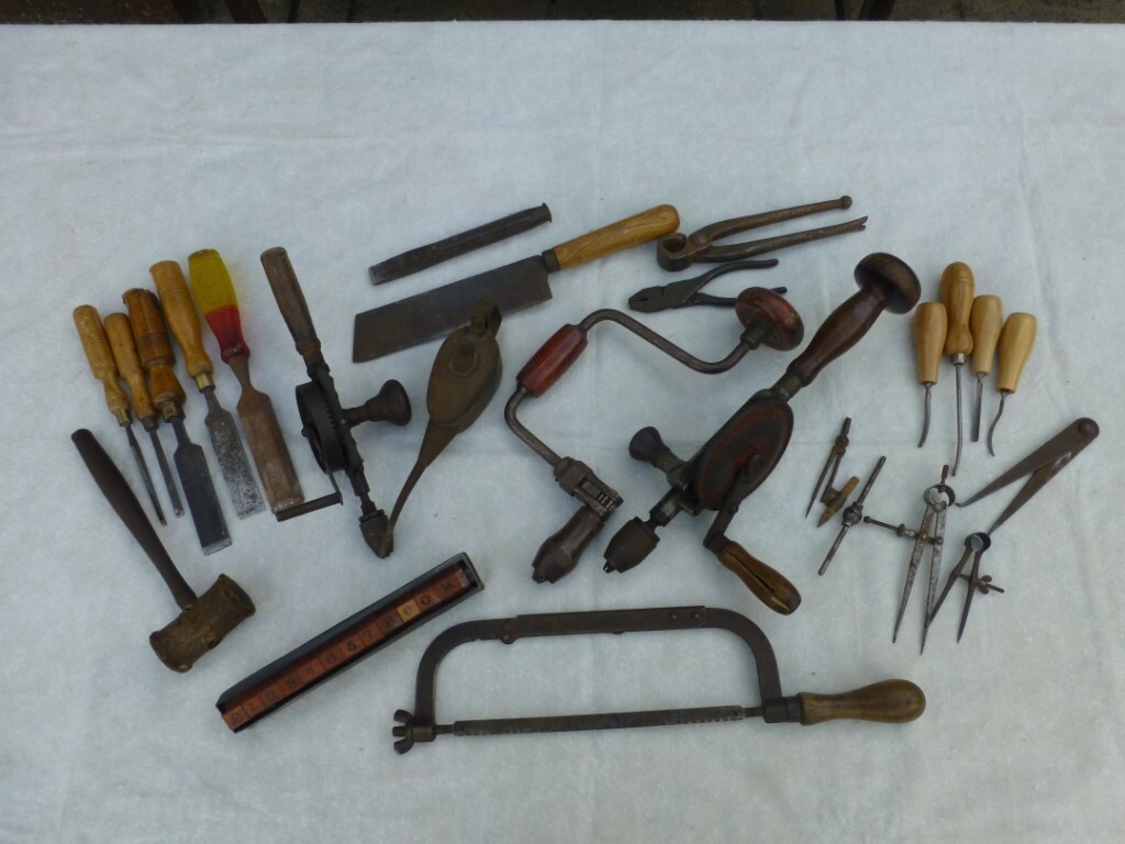 A selection of vintage hand tools in Bookham, Surrey Gumtree