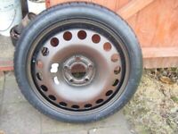 Vauxhall Vectra MK2 spare wheel/space saver (02 - 09)