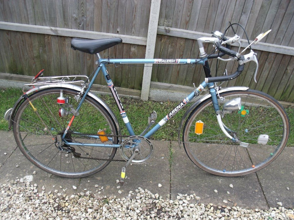 raleigh racing bike vintage