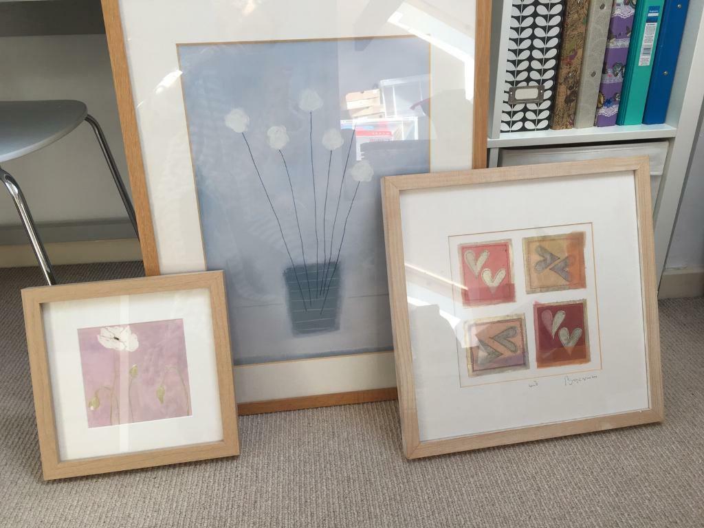 Framed Pictures from John Lewis in excellent condition in Hale