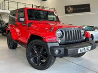 2015 Jeep Wrangler 2.8 CRD Sahara 2dr Auto CONVERTIBLE DIESEL Automatic