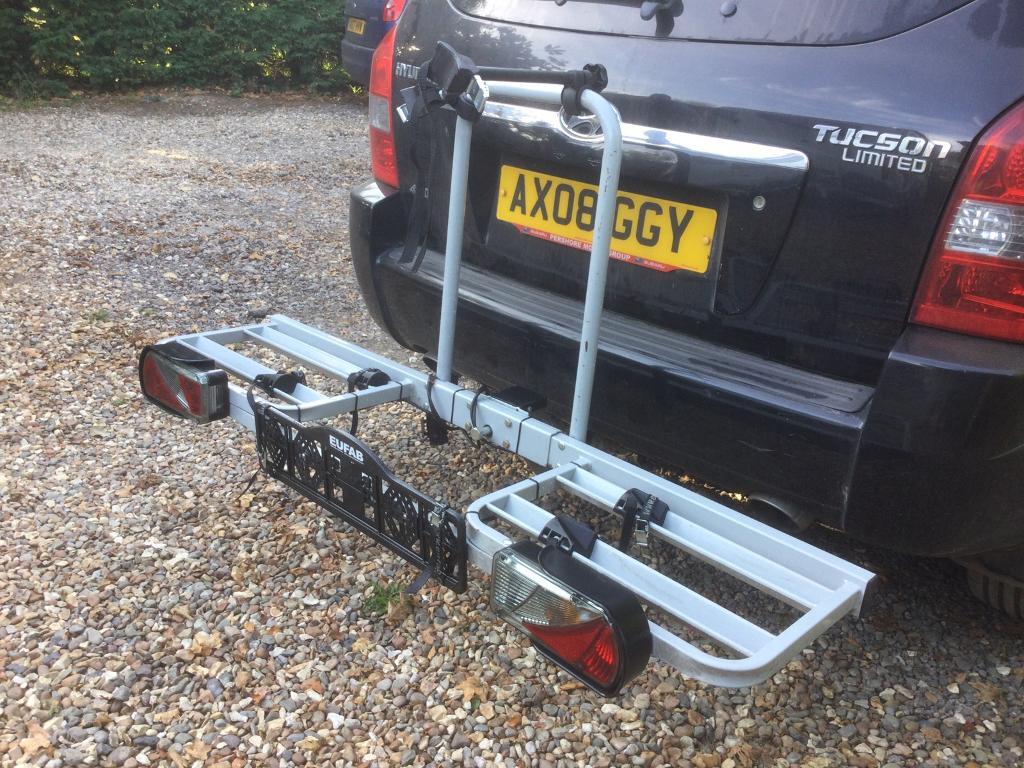 Tow bar mounted twin bike rack in Pershore, Worcestershire Gumtree