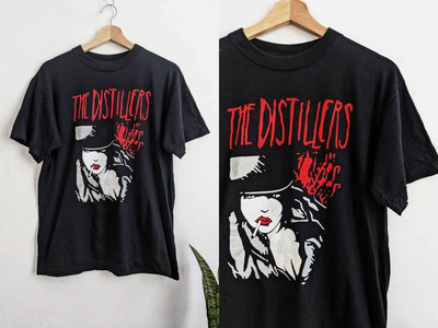 The Distillers Band Live In Lockdown Shirt Black Unisex S-5XL LI1048