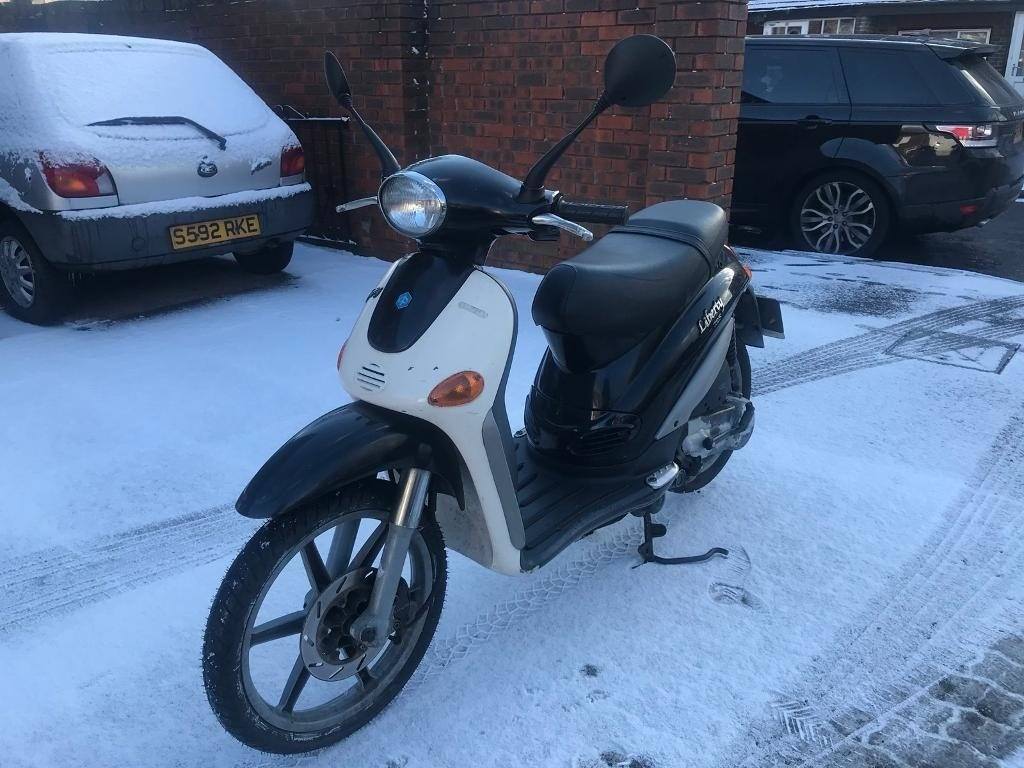 PIAGGIO LIBERTY NOT VESPA 125cc Black 1999 excellent runner low mileage