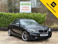 2018 18 BMW 2 SERIES 1.5 218I M SPORT CONVERTIBLE 2DR PETROL AUTO EURO 6 (S/S)