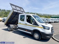 2023 23 FORD TRANSIT 2.0 350 ECOBLUE LEADER DOUBLE CAB TIPPER
