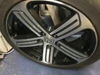 Alloy wheels and tyres 