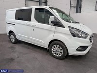 2020 20 FORD TRANSIT CUSTOM 2.0 300 ECOBLUE LIMITED CREW VAN DOUBLE CAB 5DR DIES