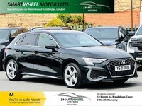 2021 Audi A3 1.4 TFSIe 40 S line Sportback S Tronic Euro 6 (s/s) 5dr 13kWh HATCH