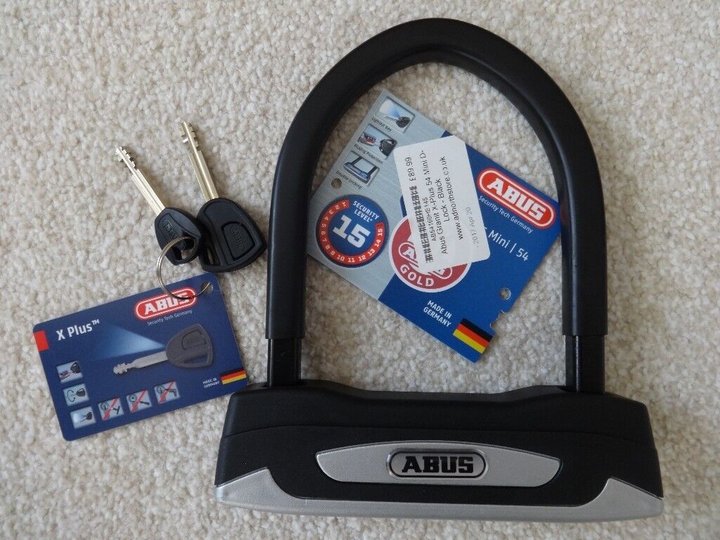  Abus  granit  x plus bike  D lock  in Wirral Merseyside 