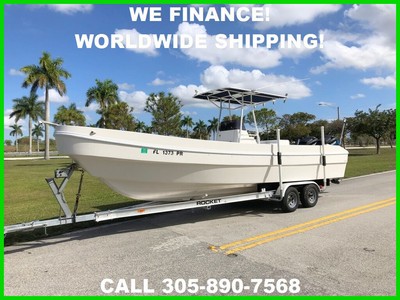 2005 PANGA 26 SF! TWIN MERCURY 4 STROKE! 308 HOURS!