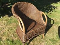 Conservatory sunroom furniture wicker chair 
