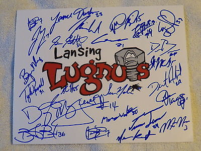 2011 Lansing Lugnuts Signed Photo Jake Marisnick Sean Nowlin Toronto Blue Jays