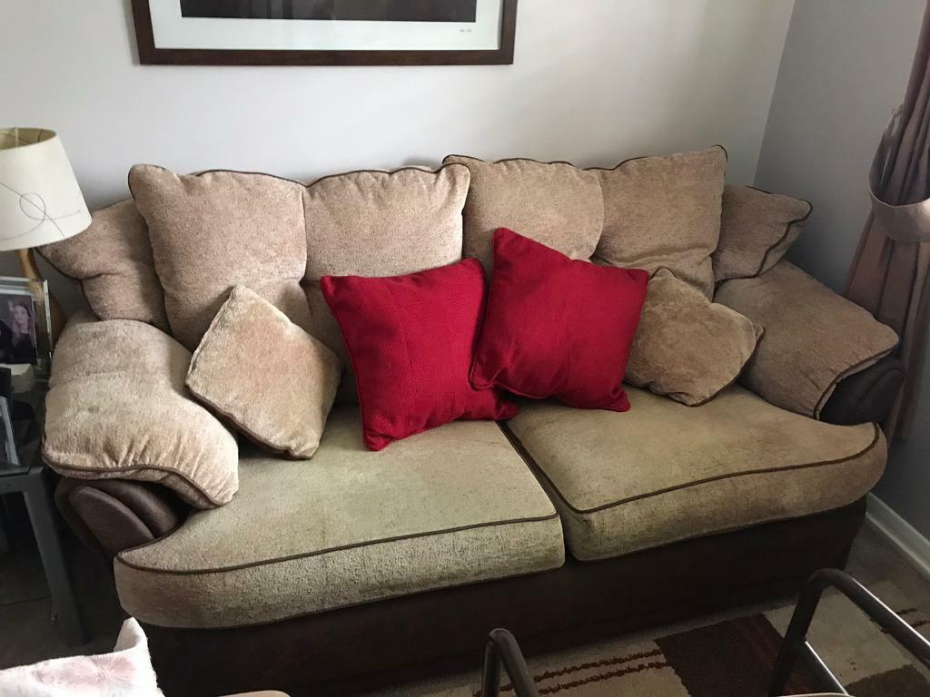Sofa barely used. 3 seater in Oakwood, Derbyshire Gumtree