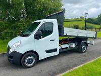 VAUXHALL MOVANO F3500 2.3 CDTI 125PS SINGLE CAB TIPPER 16 REG ONLY 54,800 MILES