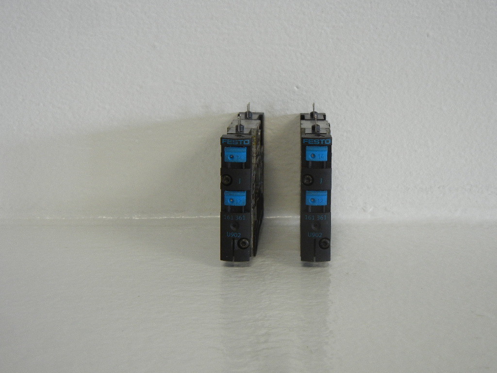 t.. LOT OF 2 FESTO 161 361 USED CPV14-M1H-5JS-1/8 U902 SOLENOID