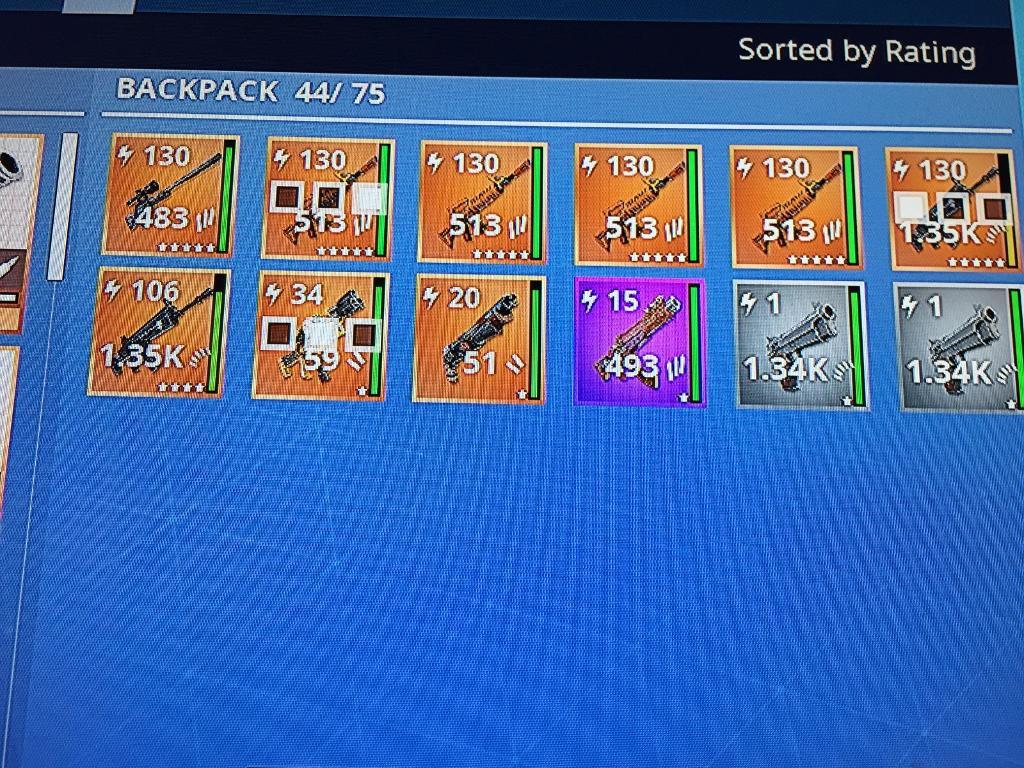 fortnite save the world pve 130 guns - save the world fortnite guns
