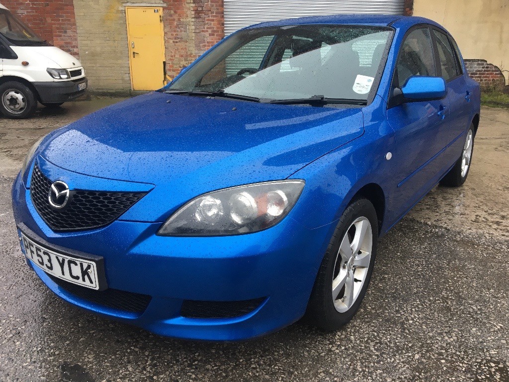2004 MAZDA 3 TS2 1.6 PETROL, MANUAL, 5 DOORS HATCHBACK, FULL MOT, 1 OWNER,  DRIVES VERY WELL !!