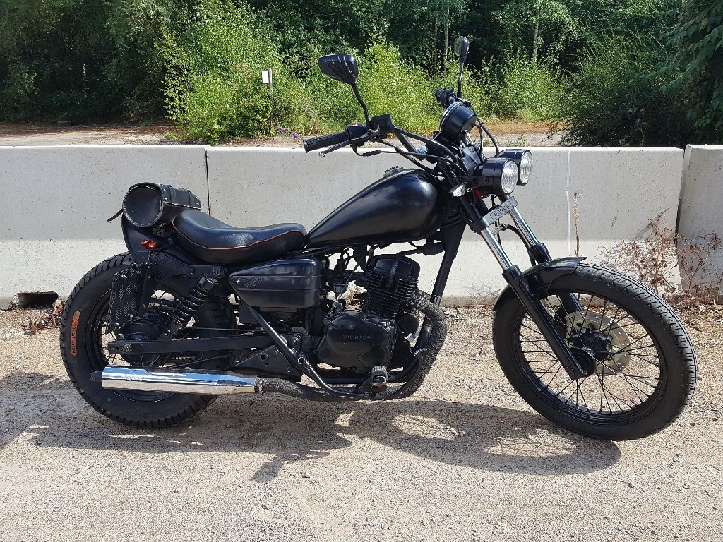 HONDA CA 125 REBEL CUSTOM BOBBER CHOPPER. 12 MONTHS MOT | in Abingdon ...