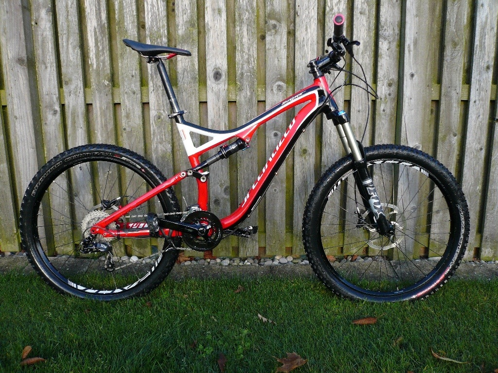2012 Specialized Stumpjumper FSR Full Suspension Mountain Bike in