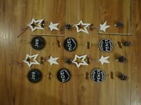 Christmas Star / Motif Hanging Decorations - Pick Up Crosby, L23, Liverpool