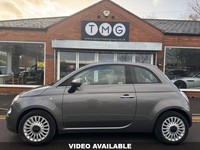 2011 Fiat 500 1.2 LOUNGE 3d 69 BHP Hatchback Petrol Manual