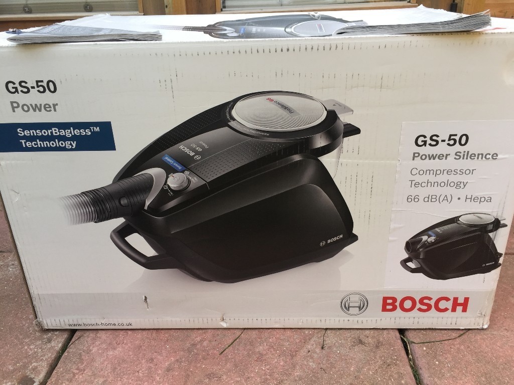 Bosch GS50 Power Silence Bagless Vacuum Cleaner in Woking, Surrey