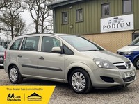 2009 Vauxhall Zafira 1.6 16V Life Euro 4 5dr MPV Petrol Manual
